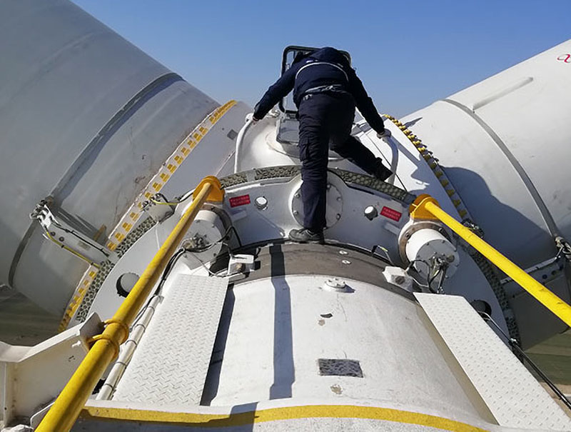 風電塔筒葉片維護