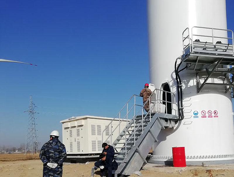 風電塔筒安裝維護