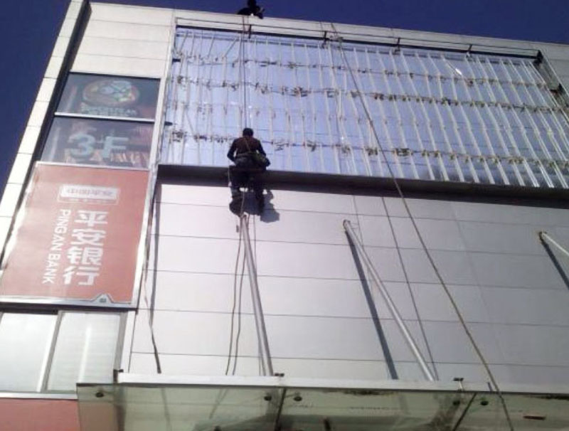 銀行外墻清洗